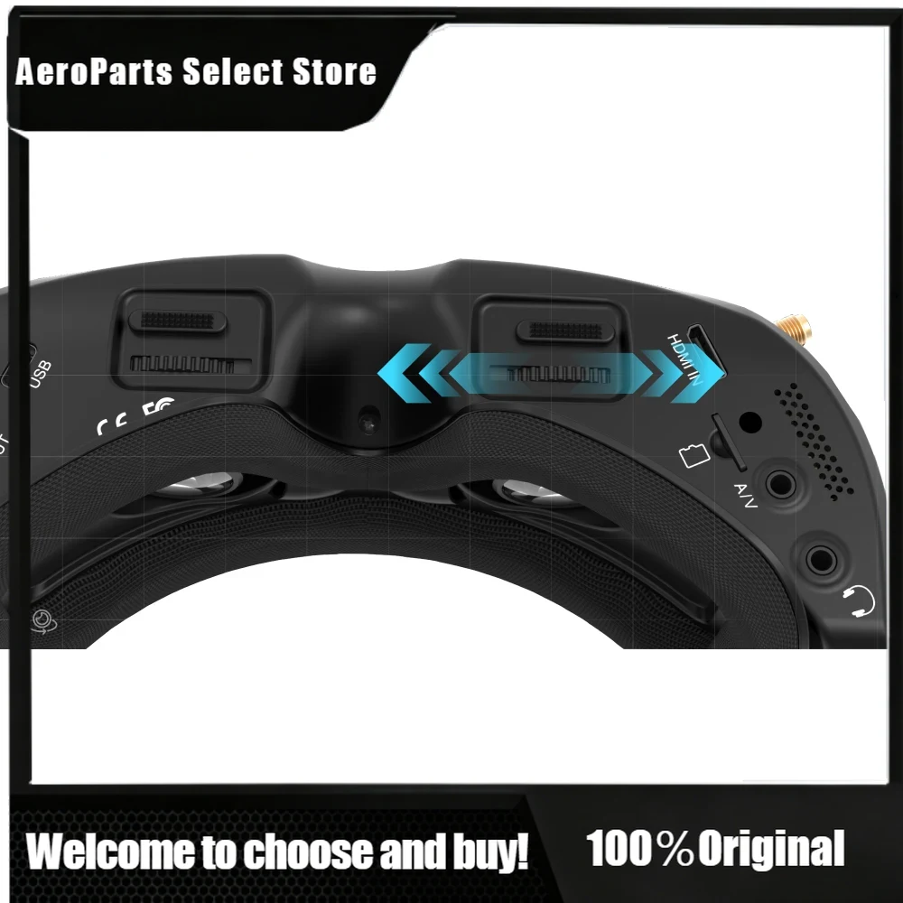Drone Racing Goggles - Novo Skyzone 04O Pro 5.8G 48CH