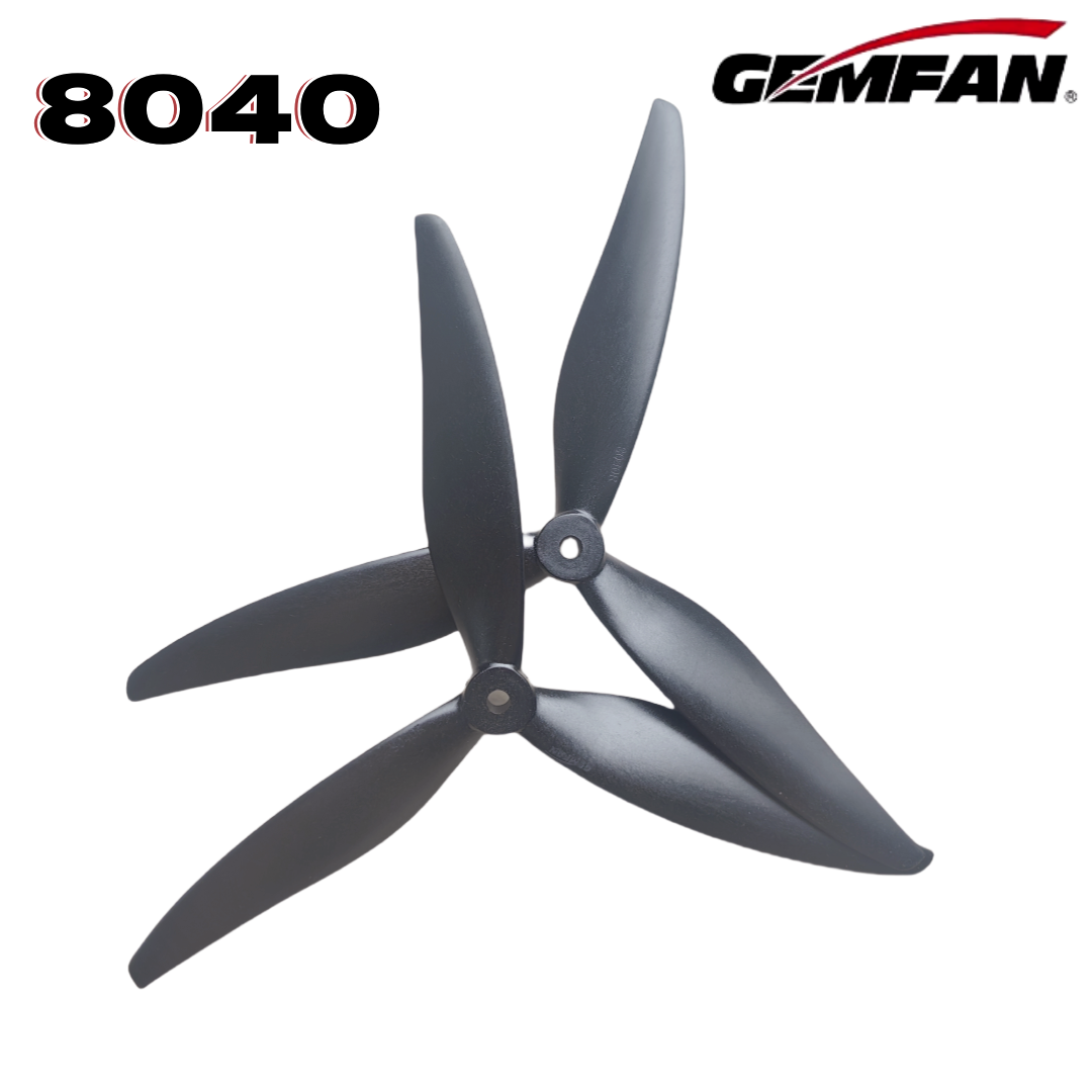 Gemfan 8040 8X4X3 Hélice de 3  - Drone Racing Motor avaliação e preço
