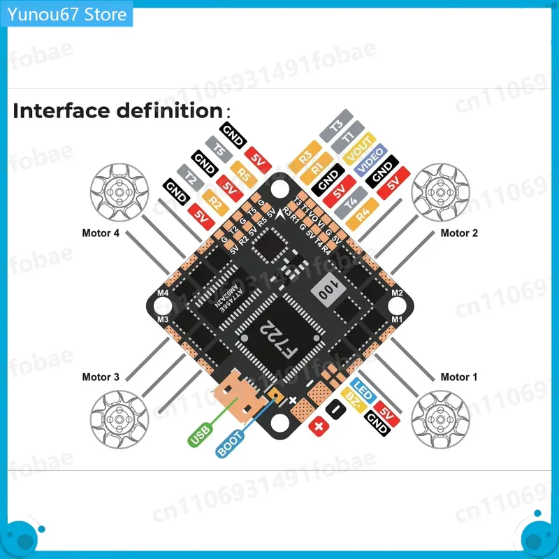 Controlador de Voo AIO V2 GEPR - Drone Racing Flight Controller avaliação e preço