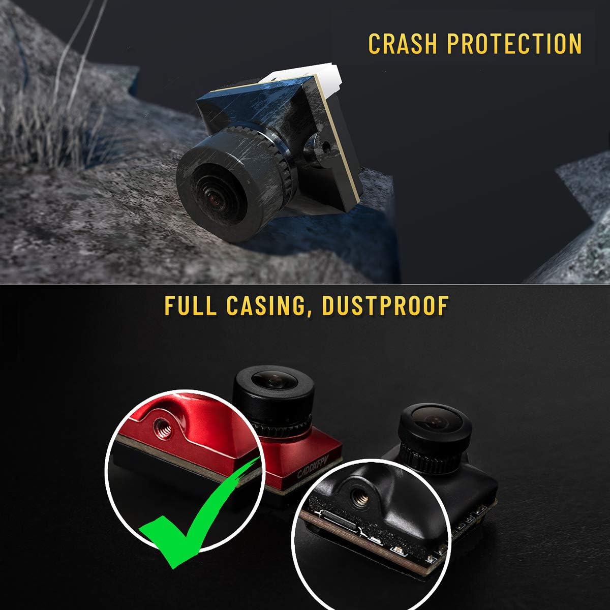 Câmera CADDX Micro FPV Ratel 2 - Drone Racing Camera avaliação e preço