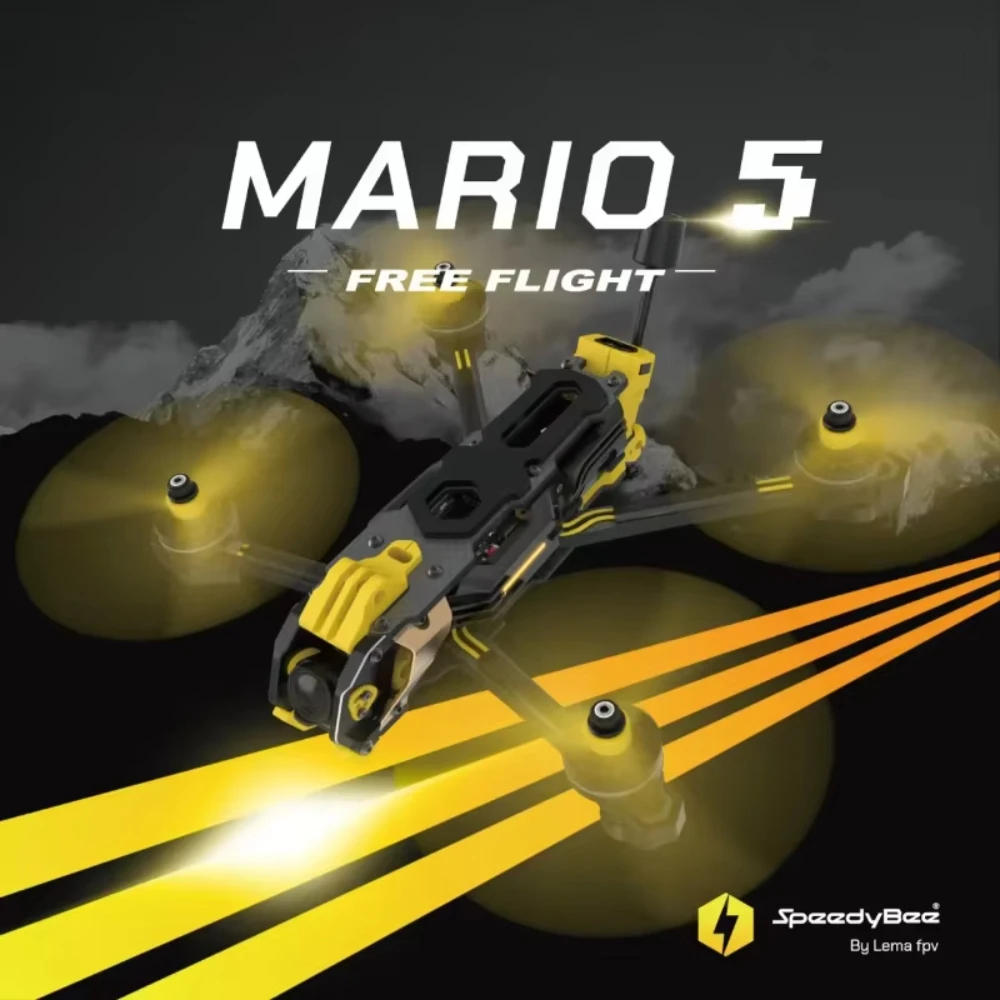 Kit de Quadro Speedybee Mario  - Drone Racing Frame avaliação e preço